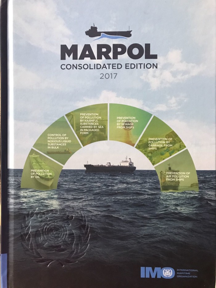 MARPOL Consolidated edition 2017 : articles, protocols, annexes and unified interpretations of the International Convention for the Prevention of Pollution from Ships, 1973, as modified by the 1978 and 1997 protocols, incorporating all amendments in force on 1 January 2017