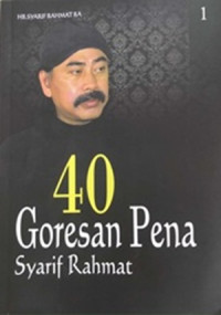 40 Goresan Pena Syarif Rahmat