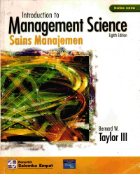 Image of Introduction to Management Science : Sains Manajemen Buku Satu