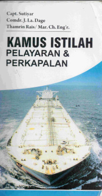 Image of Kamus Istilah Pelayaran dan Perkapalan