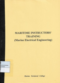 Maritime Instructors Training (Marine Electrical Engineering)