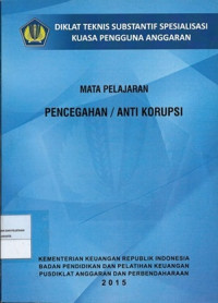 Modul Pencegahan / Anti Korupsi