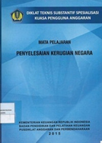 Modul Penyelesaian Kerugian Negara