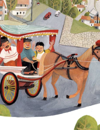 Image of Naik Bendi = Riding the Horse Cart