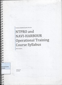 NTPRO And Navi-Harbour Operational Training Course Syllabus