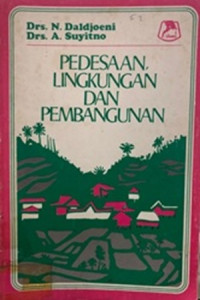 Pedesaan, Lingkungan Dan Pembangunan