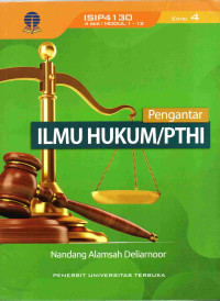 Pengantar Ilmu Hukum/PTHI