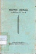 Peraturan-Peraturan Keselamatan Kapal