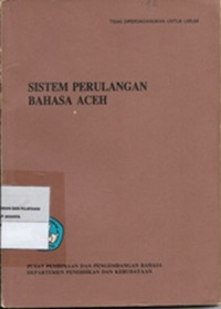 Sistem Perulangan Bahasa Aceh