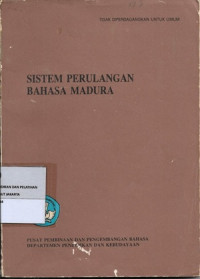 Sistem Perulangan Bahasa Madura