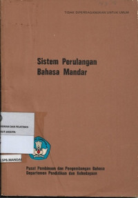 Sistem Perulangan Bahasa Mandar