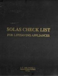 Solas Check List For Lifesaving Appliances