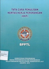 Tata Cara Penulisan Kertas Kerja Perorangan (KKP)